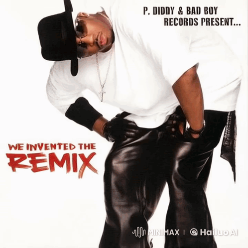 p. diddy & bad boy records present we invented the remix album cover
