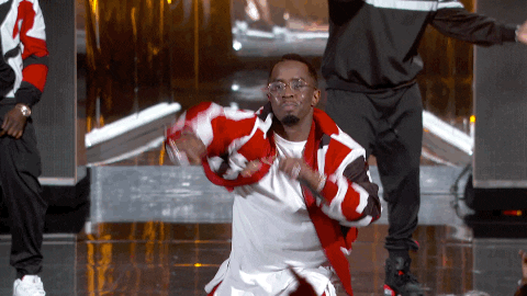 P. Diddy Pumping On Air GIF