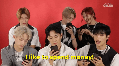 P1harmony Kpop I Like To Spend Money GIF