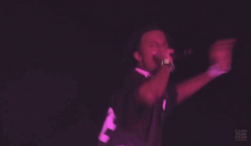 Playboi Carti Energetic Performance GIF