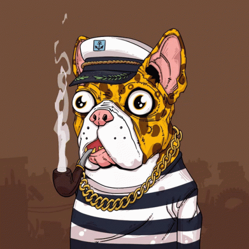 Laser Eye Dog Nft GIF