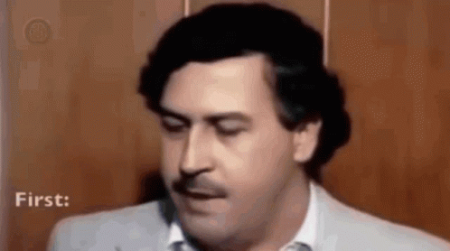 Pablo Escobar Explaining GIF