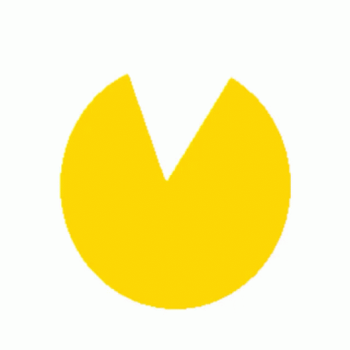 Pac Man Goes Upward GIF