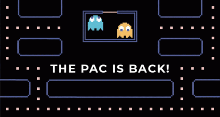 Pac Man Is Back GIF
