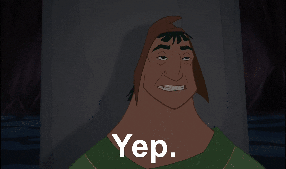 Pacha Agreeing Yep GIF