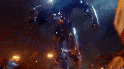 Pacific Rim Jaegers Slam Dunk GIF