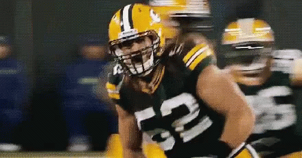 Green Bay Packers Excited Clay Matthews GIF