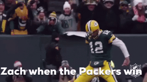 Zach When The Packers Win Meme GIF