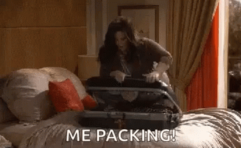 Packing Me Myself GIF