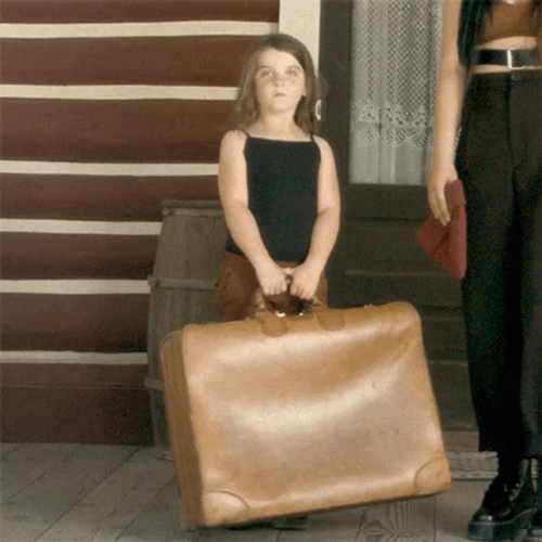Packing My Leather Bag GIF