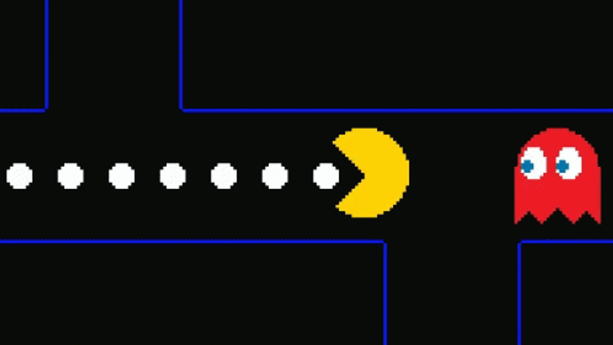 Pacman Game Left And Right GIF