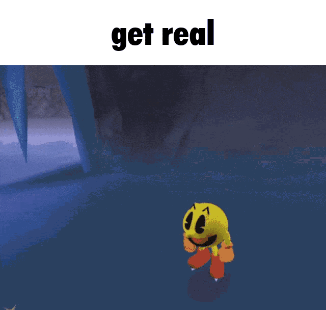 Pacman In Its World Get Real GIF