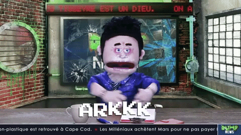 Paco The Puppet Screaming Ark GIF