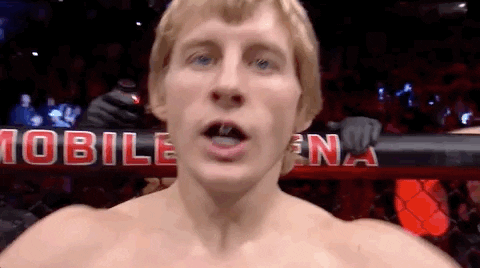 Paddy The Baddy Cheering GIF