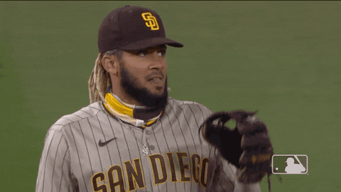 Padres Fernando Tatis Jr Tossing Ball GIF