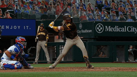 Padres Will Myers Grand Slam Score GIF