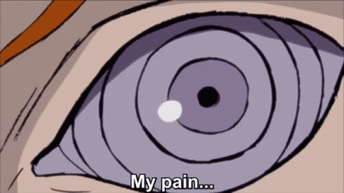 Pain Naruto Pouring His Strength GIF