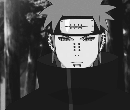 Pain Naruto Preparing To Attack GIF