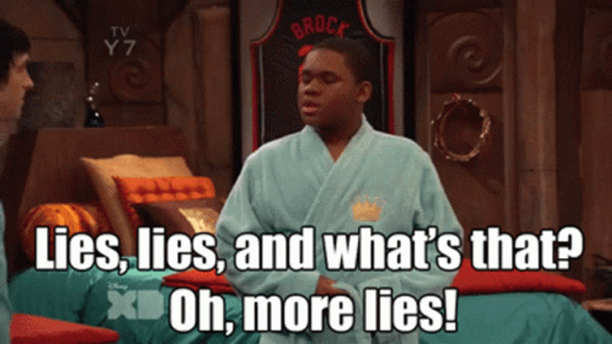 Pair Of Kings You Sit On A Throne Of Lies GIF