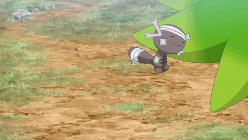 Paldean Wooper Injured GIF