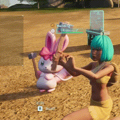 Palworld Pipkin Pippa Ribbunny Gameplay GIF