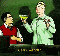 Pam Poovey Archer Ask Can I Watch GIF