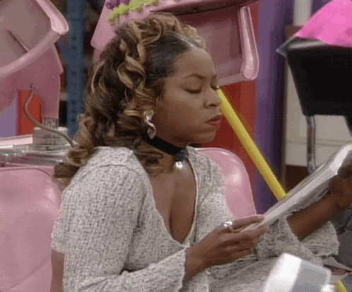 Pamela James Annoyed Glare GIF