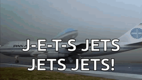 Pan American Jet On Runway Saying Jets Jets GIF