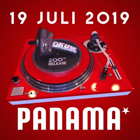 Panama Animated Music Recording GIF