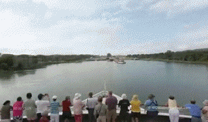 Panama Canal Amazing Scenery GIF