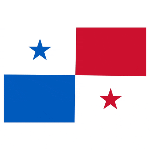 Panama National Flag GIF