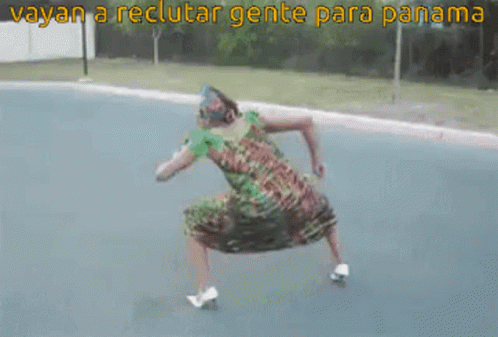 Panama Woman Dancing Drunk GIF