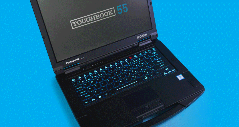 Panasonic Toughbook Neon Keyboards GIF