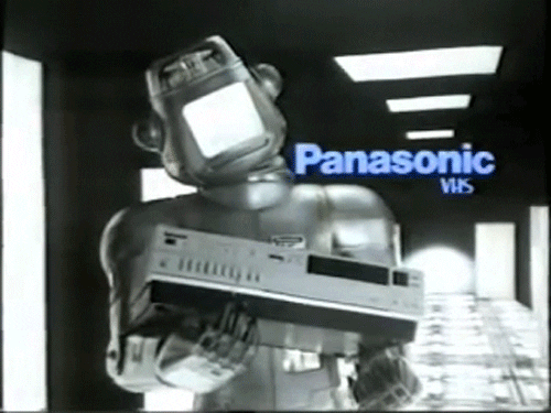 Panasonic Vhs Robot GIF