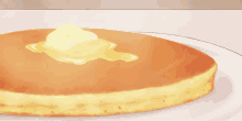 Pancake Melting Butter Breakfast GIF