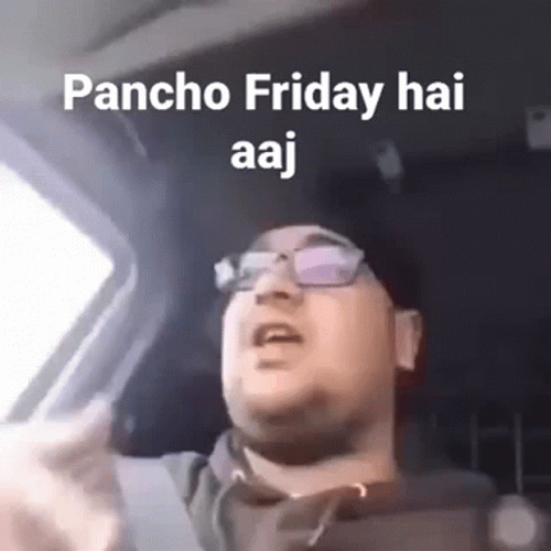 Pancho Friday Meme Blessings GIF