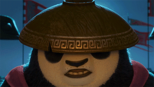 Panda Bear Wearing Hat Saying The Choice