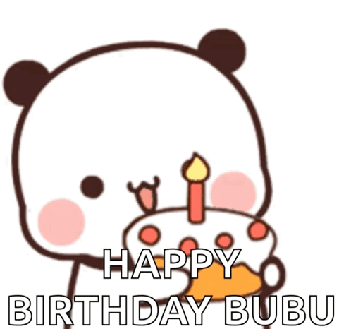 Panda Blowing Out Birthday Candle