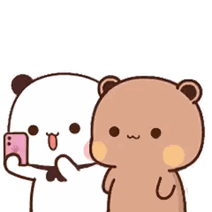 Panda Selfie With Heart