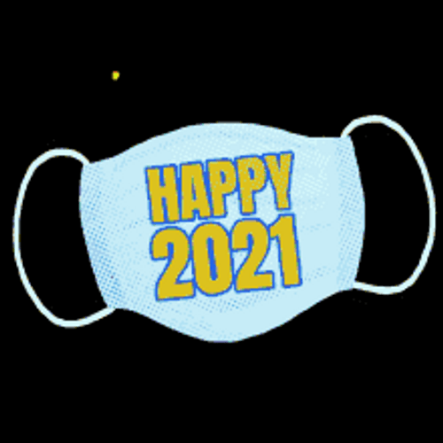 Pandemic Covid 19 Celebration Happy 2021 GIF