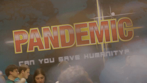 Pandemic Poster World Map