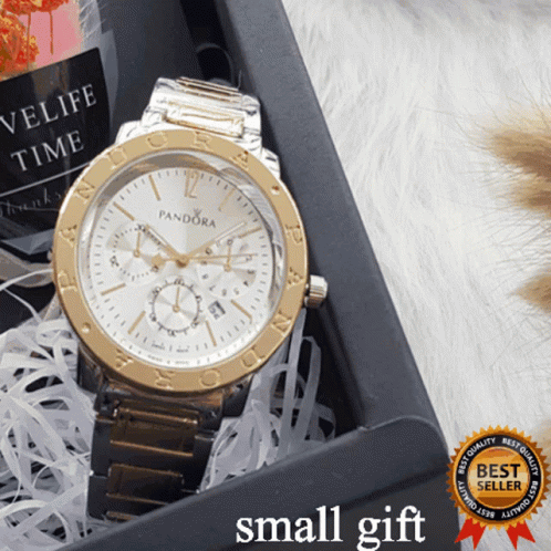 Pandora Watch in Black Box