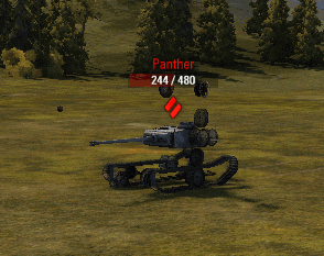 Panther Tank In World Of Tank Blitz GIF