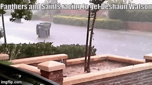 Panthers And Saints Racing To Get Deshaun Watson GIF