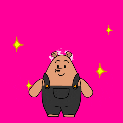 Pants Bear Brainstorming GIF