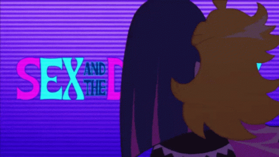 Panty And Stocking Happy Together GIF