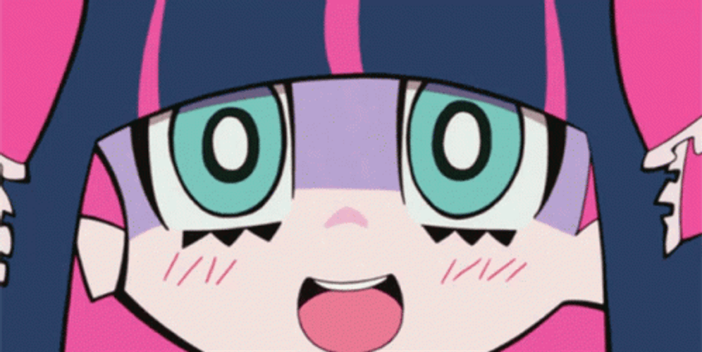Panty And Stocking In Love GIF