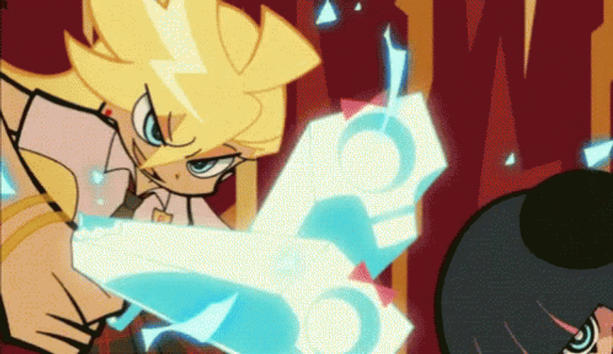 Panty And Stocking Ready To Fight GIF