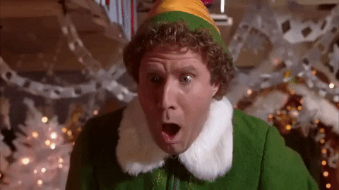 Papa Elf Is Shock GIF