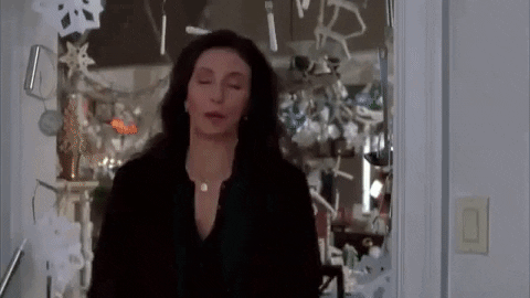 Papa Elf Shock Screaming Reaction GIF